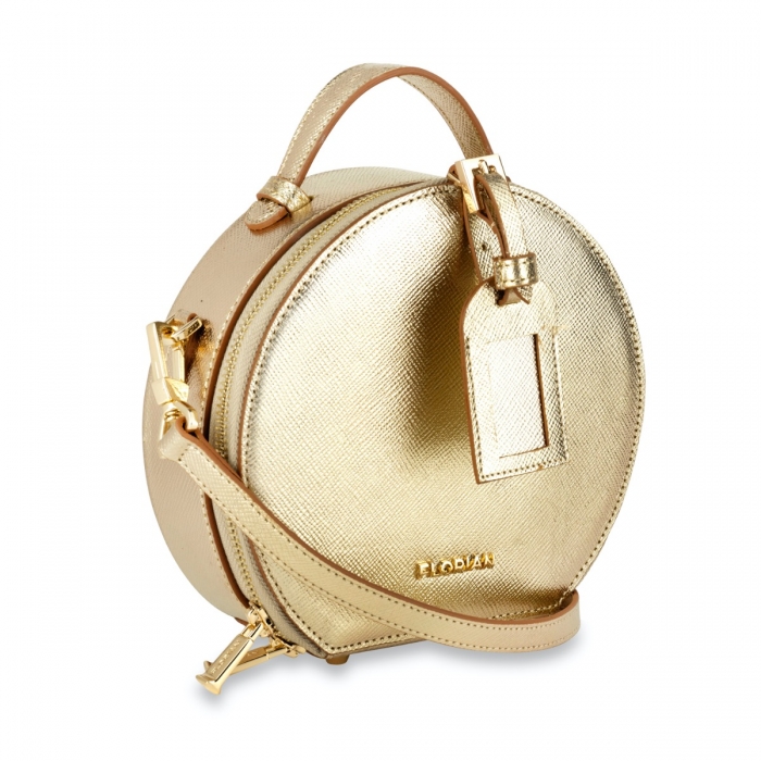 Gold round bag new arrivals