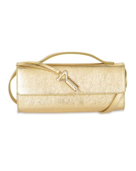 Metallic Mini Anya Clutch 