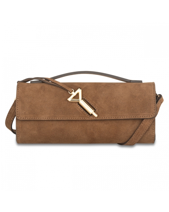 Suede Mini Anya Clutch 