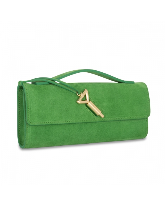 Suede Mini Anya Clutch 