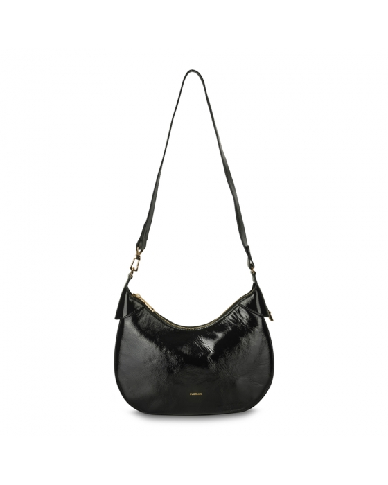 Clara Glossy Shoulder Bag