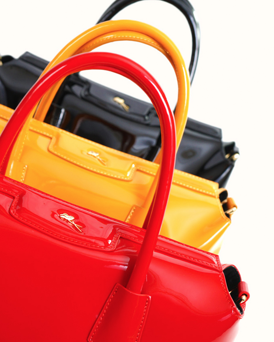 INTRODUCING THE MARILYN PATENT TOTE